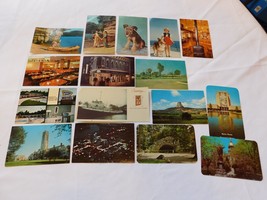 Various locations (Some Mailed)... RARE Vintage Post cards Postcards lot... - $39.59