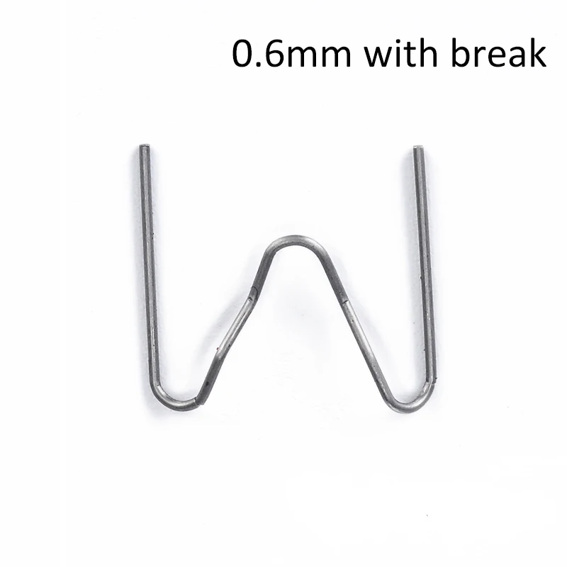 100pcs Plastics Welder  Standard Pre Cut 0.8mmHot Staples for Plastic St... - $3,018.07 MXN