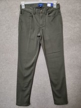Apt. 9 Premier Flex Travel Pants Mens 30x32 Olive Green Slim Fit Stretch NEW - £23.17 GBP