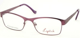 New Lipstick Manicure Purple Eyeglasses Glasses Metal Frame 52-17-135mm - £21.37 GBP