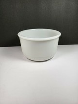 Vintage Milk Glass Mixing Bowl 6-1/2&quot; Diameter 3-7/8&quot; High - $11.97