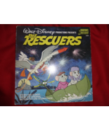 Disney RESCUERS LP soundtrack / pinback button / beanbag plush - $11.00