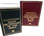 Strong&#39;s Exhaustive Concordance of the Bible And Illustrated Davis Dicti... - $14.80