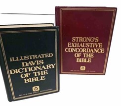 Strong&#39;s Exhaustive Concordance of the Bible And Illustrated Davis Dictionary   - £11.64 GBP