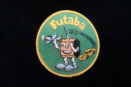 Vtg FUTABA Patch NOS Clothing Fabric Cartoon Radio Control Gear Unique R... - €13,01 EUR