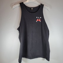 OBEY Womens Tank Top XL Black With Cherries Sleeveless - £11.56 GBP