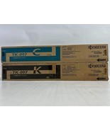 2 Genuine Kyocera TASKalfa 205cv FS-C8520MFP Cyan and Black Toners TK-89... - $2,116.86 MXN