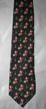 Santa, Candy Cane, Christmas Tree Men&#39;s Tie Holiday Season! Hallmark - Free Ship - £9.48 GBP