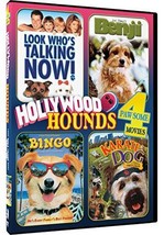 Hollywood Hounds - 4 Paw-Some Movies! Look Who&#39;s Talking Now, Benji, Bingo And K - £9.36 GBP