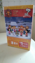 Charlie Brown peanuts family size Christmas puzzle 500 pieces - £7.84 GBP
