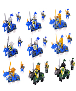Castle Mounted Lion &amp; Dragon Knights Collectible Minifigures Set (20pcs) - $6.89+
