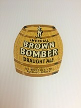 Vintage Label *IMPERIAL BROWN BOMBER*, Draught Ale. New Zealand, Aucklan... - $12.76