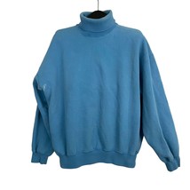 VTG Blue Turtleneck Men&#39;s Shirt GAP 90s Long Sleeve XL - $22.50