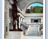 Massacoit Statue State Capitol Salt Lake City Utah UT UNP WB Postcard M1 - $3.91