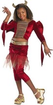 Disguise Club Lusso Rivestito Fuori Ragazze Devil Halloween Costume 7-8 O 10-12 - £11.96 GBP