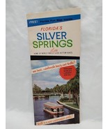 1965 Florida&#39;s Silver Springs Map Travel Brochure - €8,74 EUR