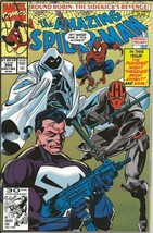 Amazing Spiderman #355 ORIGINAL Vintage 1991 Marvel Comics Moon Knight Punisher - £11.16 GBP