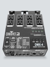 Chauvet DJ DMX4 4 Channel Dimmer / Switch Pack LED Lightning DMX Control - $3,931.34 MXN