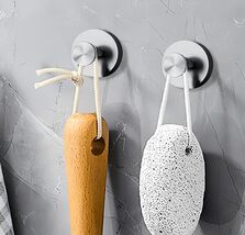 LECHI Stainless Steel Suction Cup Hook Waterproof No Drill Silver 1pc - $66.21 MXN LECHI Stainless Steel Suction Cup Hook Waterproof No Drill Silver 1pc - $66.21 MXN