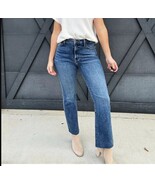 LTJ Los Angeles High Rise Straight Jeans in Medium Blue 90s sz 24 - $125.00