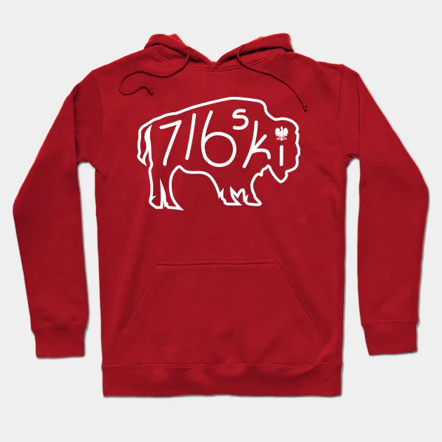 716Ski Buffalo - Polish Dyngus Day Hoodie - $684.66 MXN