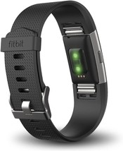 Fitbit Charge 2 Heart Rate + Fitness Wristband, Black, Small (US Version) - $179.00