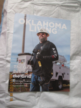Oklahoma Living Electric Cooperatives of Oklahoma Magazine April 2023 used - £3.90 GBP