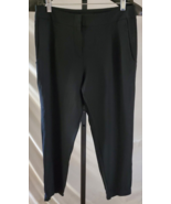 BCBG Max Azria Black Ankle Pants Size 4 Wool Blend - $14.84