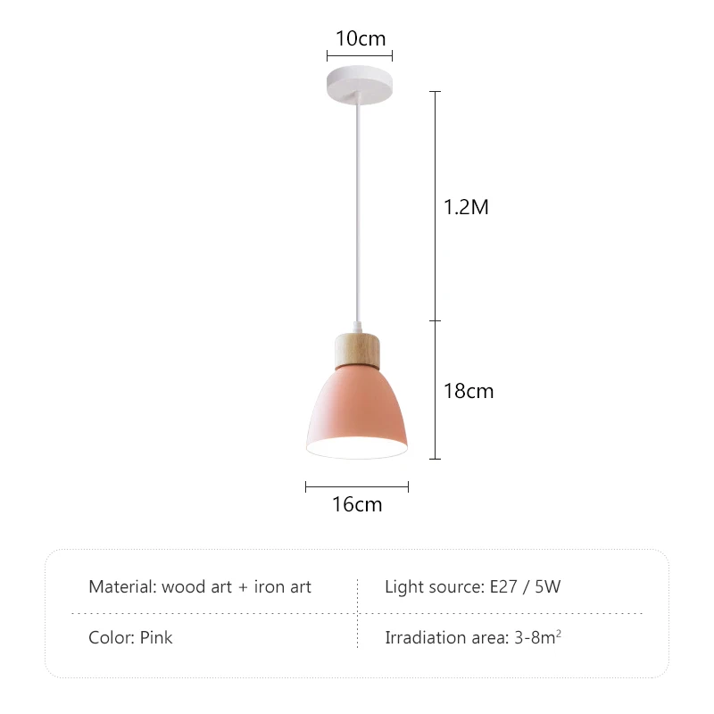  aron Pendant Lamps E27 Creative en side Lights for room Study Cafe Bar Restaura - £164.91 GBP