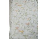 Aden &amp; Anais Baby Blanket Cotton Muslin pink gray birds green leaves vines - $15.42
