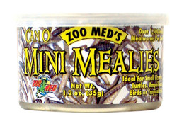 Zoo Med Can O&#39; Mini Mealies Reptile Wet Food 1ea/1.2 oz - £6.29 GBP
