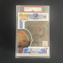 Ja Morant Funko Pop #129 Psa NM-MT 8 Fasc Grizzlies - £150.28 GBP