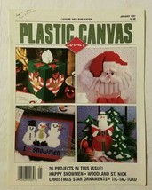 Leisure Arts Plastic Canvas Corner Magazine  January 1997 Christmas Craft MINT! - £6.24 GBP