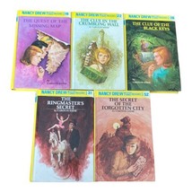 Lot Of 5 Hardcover Nancy Drew Mystery Stories By Carolyn Keene 19 22 28 31 52 - £9.48 GBP
