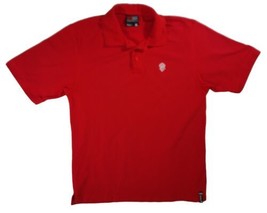 South Pole Authentic Collections Men&#39;s Polo Shirt Size XL Red 100% Cotton - £13.11 GBP