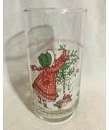HOLLY HOBBIE GLASS WISHING YOU THE HAPPIEST HOLIDAYS Coca Cola Limited E... - £9.66 GBP