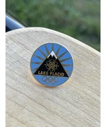 Vintage Winter Olympic Games Lake Placid 1980 Lapel Pin Badge TINY 3/4&quot; - $591.81 MXN