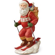 Lenox Santa Skiing Toy Delivery Figurine 2013 Downhill Dash Christmas 8&quot;... - $29.00