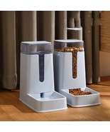 Pet Double Bowl Automatic Feeder Waterer - $31.18