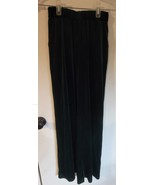 Womens XS Vada Winter Deep Emerald Green Velvet Casual Holiday Party Pants - $12.22 CAD