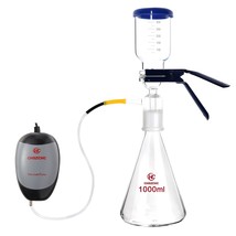 1000Ml Glass Vacuum Suction Filter, Lab Vacuum Filtration Distillation A... - $88.94