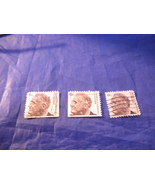 Franklin Delano Roosevelt 6 Cent Stamps 3 to the Lot - £7.96 GBP