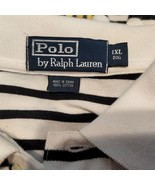 Polo by Ralph Lauren Shirt Men&#39;s Size 1XL BIG Short Sleeve Stripe Pullover - $14.00