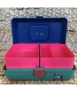 Vintage Caboodles Make Up Carrying Case #2602 Sliding Trays Cosmetics St... - £35.41 GBP