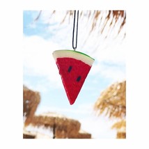 Summer Inspired Watermelon Slice Necklace, Greek Coastal Style Summer Fruit Pend - £12.56 GBP