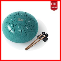 Relaxing Steel Tongue Drum - Complete Set with Drum Bag, Mallets &amp; Music... - $742.53 MXN