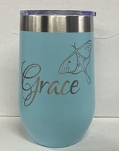 Custom Engraved Name With Your Artwork 16 oz Polar Camel Insulated Wine ... - $23.98