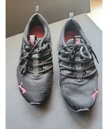 PUMA Riaze Prowl Rainbow Women&#39;s Size7 BLACK Sneakers # 194482-01 - $34.64