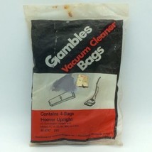Vacuum Cleaner Bags Vintage 60s 70s Gambles Hoover Upright 215 46-6767 pack of 4 - £8.03 GBP