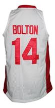 Troy Bolton High School Musical Zac Efron Basketball Jersey New White Any Size image 2